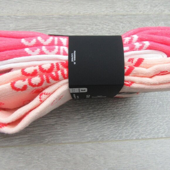 Converse Half Cushion Crew Socks Multi (3 Pairs) Pack Women's Size 4-10 NEW - Picture 11 of 16